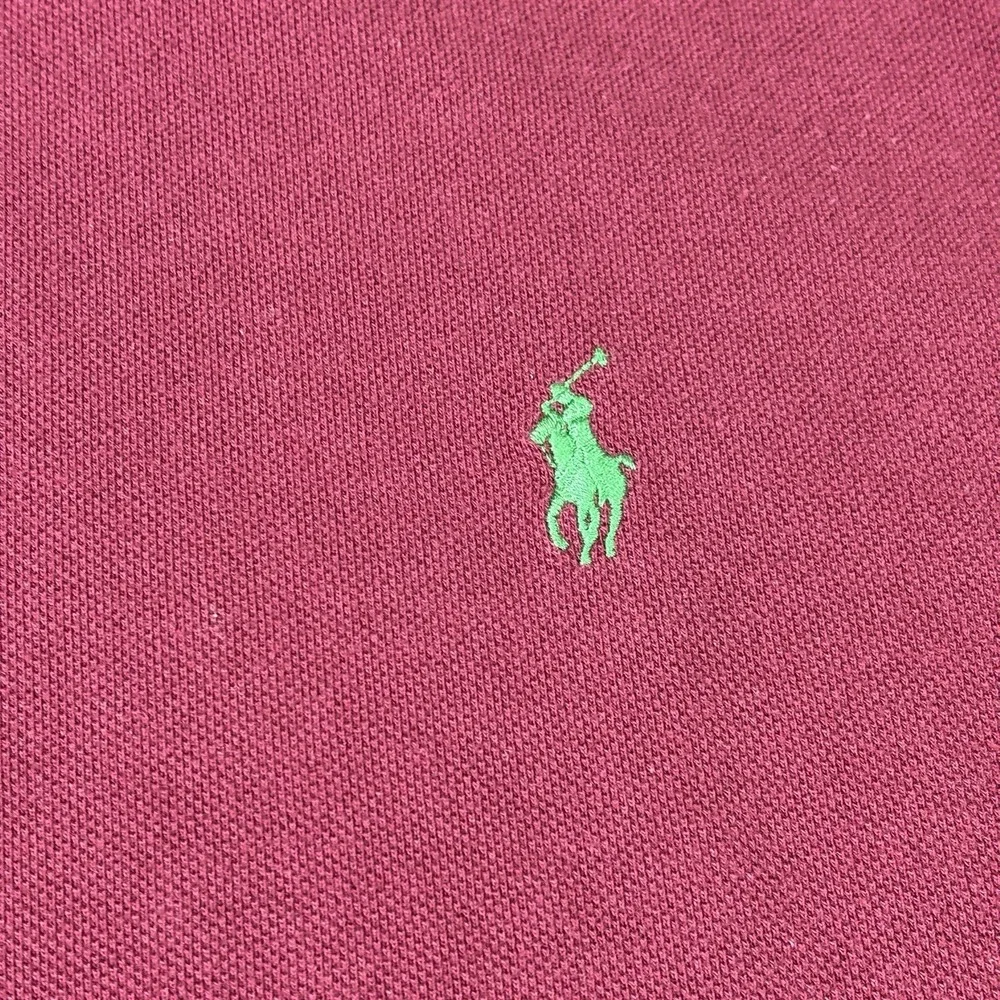 Polo‎ Ralph Lauren Polo Shirt Men's 2XB Burgundy Shirt Sleeve Pony Logo